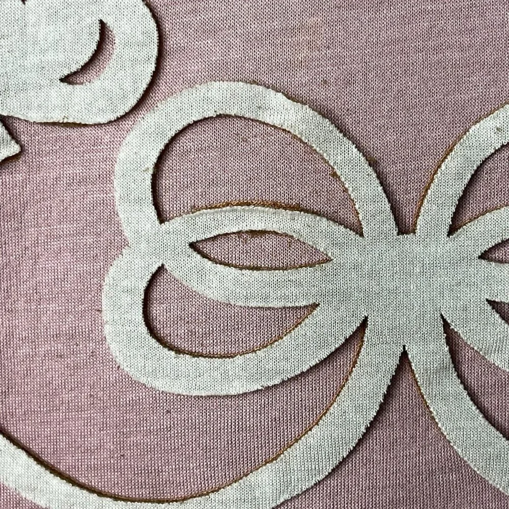 Fendi Kid's Pink Flowy A-Line Ruffle Long Sleeve Dress Size 6 Years - Picture 9 of 14